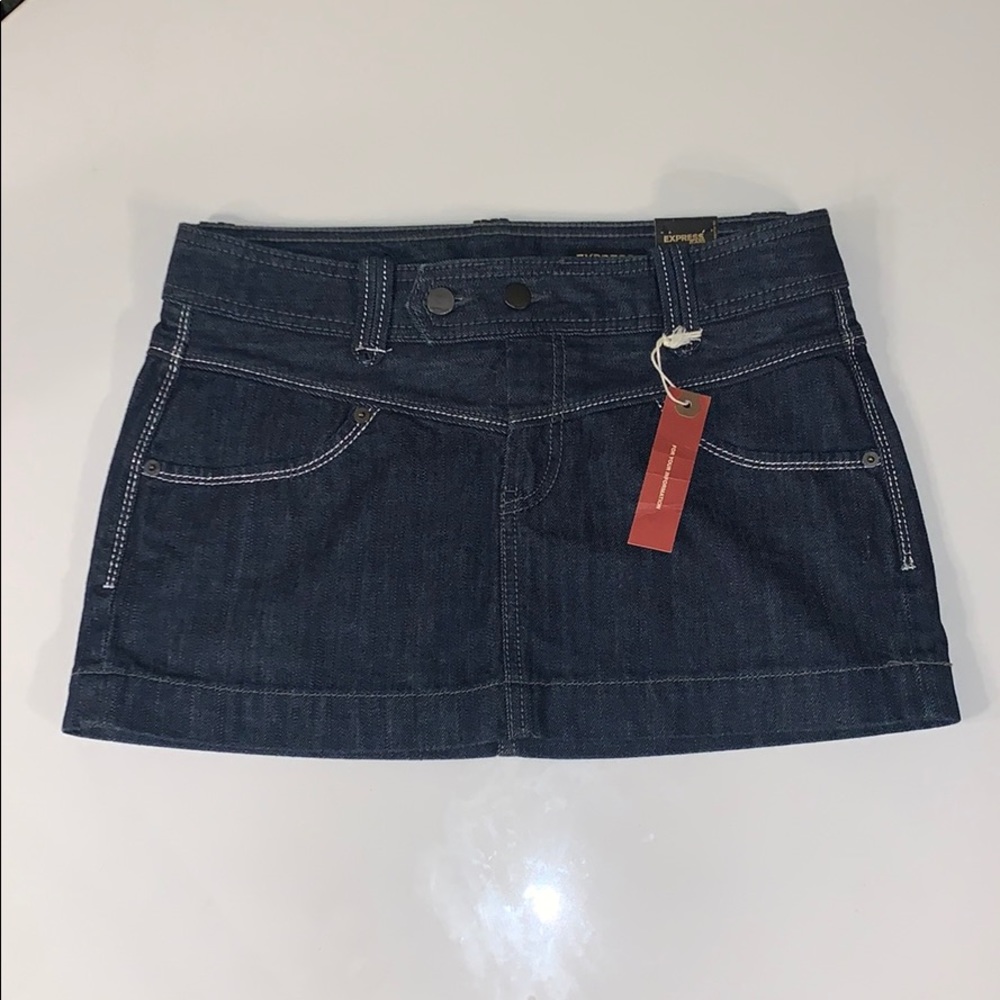 Express NWT Jean skirt